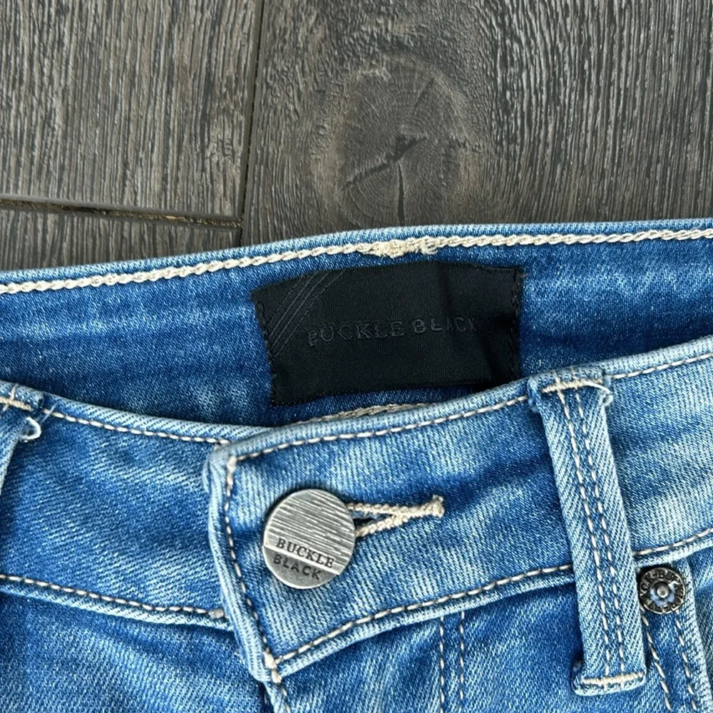 Buckle Black  ankle skinny jeans - Picture 2 of 5